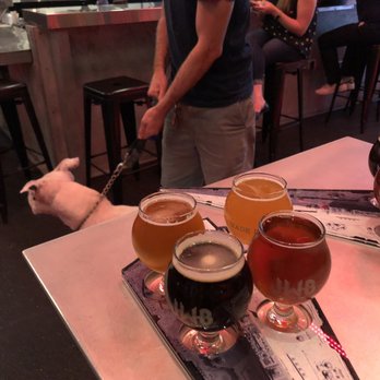 J Wakefield Brewing - Flight of beers - Breweries Near Me - Miami, Florida J Wakefield Brewing - Flight of beers - Breweries Near Me - Miami, Florida