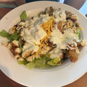 The Local - The local salad with ranch add fried chicken - Bars Near Me - Vestavia Hills, Alabama
