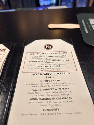 Menu photo 2 Humble Baron Shelbyville, TN