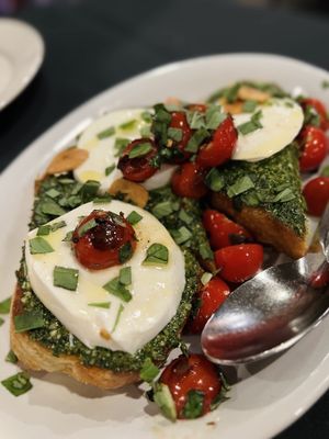 Photo of The Earle Restaurant - Ann Arbor, MI, US. Bruschetta