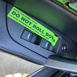 TJ's Custom Tint - Helpful reminder