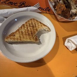 The toast...