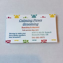 Grooming At Tiffanys - Business card