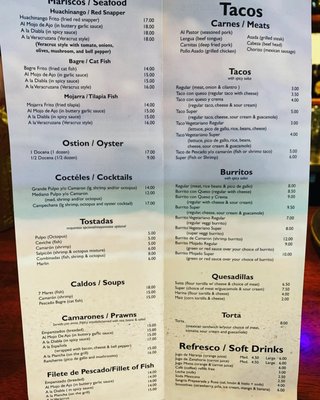 Menu photo 7 Mar Y Mar San Bruno, CA