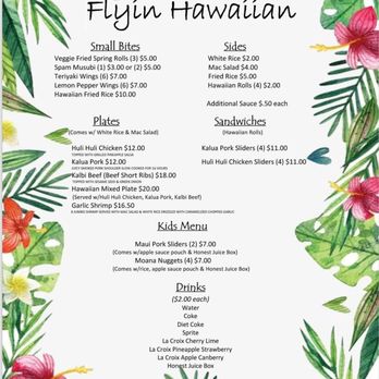 Flyin Hawaiian - Food Trucks Near Me - West Chicago, Illinois