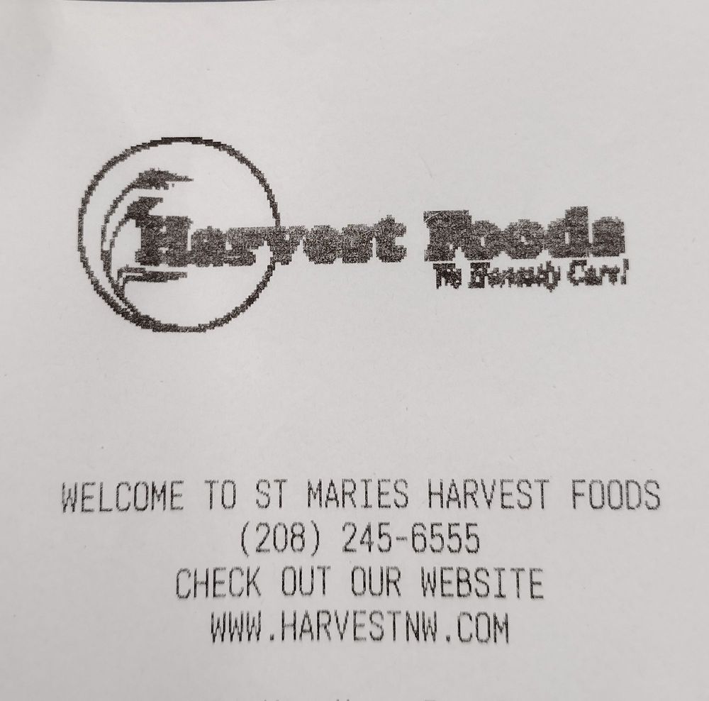 St Maries Harvest Foods Logo
