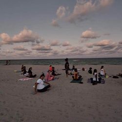 Hollywood Beach Yoga - Sunset Yoga is so relaxing!