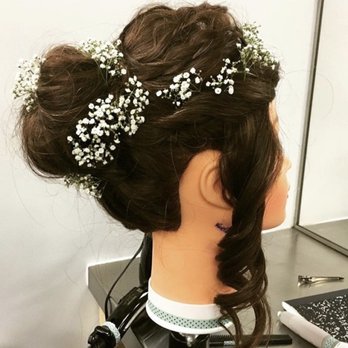 Aveda Arts & Sciences Institute - Class Competition for Updos. I won first place. :) - Hair Salons Near Me - Brooklyn, New York