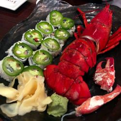 Sushi Nami - Jalapeno lobster roll - made with an actual lobster