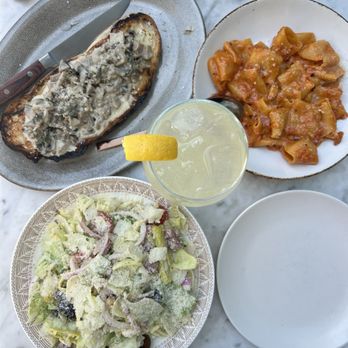 Marco Polo Trattoria - Wild Mushroom Crostone, Paccheri Alla Vodka, Italian Chopped Salad, Limoncello spritz - Bars Near Me - Los Angeles, California Marco Polo Trattoria - Wild Mushroom Crostone, Paccheri Alla Vodka, Italian Chopped Salad, Limoncello spritz - Bars Near Me - Los Angeles, California