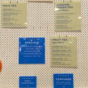 Moon Rabbit - Drink menu - Bubble Tea Near Me - Los Angeles, California
