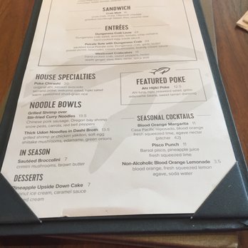 Pacific Catch - Daily menu - Seafood Near Me - Dublin, California
