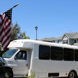 Denver Limo Service - Emasculate Interior Party Bus that can hold a group of passengers.