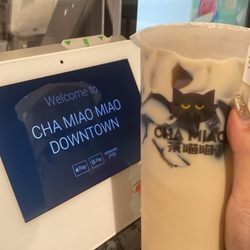 Cha Miao² - Glass jelly milk tea