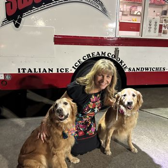 SweetRide! Houston - Kim served up some pup cups right before she packed up and made my pups so very happy! - Ice Cream & Frozen Yogurt Near Me SweetRide! Houston - Kim served up some pup cups right before she packed up and made my pups so very happy! - Ice Cream & Frozen Yogurt Near Me