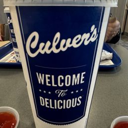 Culver's Paper Cup Culver's Paper Cup