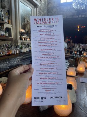 Menu photo 8 Whisler's Austin, TX