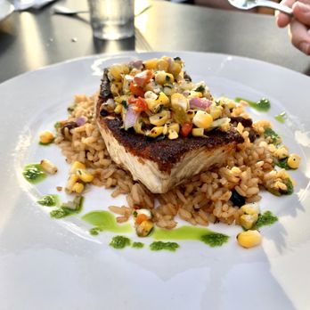 Bluewater Grill Seafood Restaurant & Market Carlsbad - Chipotle Blackened Swordfish - Seafood Near Me - Carlsbad, California