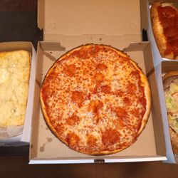 Riccardi's Restaurant - garlic & cheese crushing, cheese pizza, roast beef sub, torpedo sub
