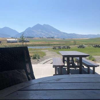 Sage Lodge - View from lunch - Hotels Near Me - Pray, Montana Sage Lodge - View from lunch - Hotels Near Me - Pray, Montana