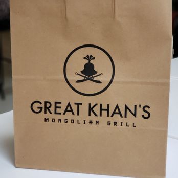 Great Khan Mongolian BBQ - Fancy to-go bag - Mongolian Near Me - Cerritos, California Great Khan Mongolian BBQ - Fancy to-go bag - Mongolian Near Me - Cerritos, California