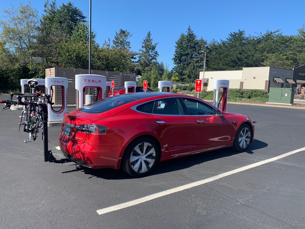 TESLA SUPERCHARGER Updated June 2024 120 Michigan Ave NE, Bandon