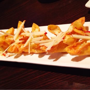 LEVEL Restaurant & Bar - Fuji wontons - Asian Fusion Near Me - Richmond, Virginia LEVEL Restaurant & Bar - Fuji wontons - Asian Fusion Near Me - Richmond, Virginia