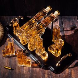 Northern Cigars and Specialty - Pistol whiskey decanters with pistol shot glasses