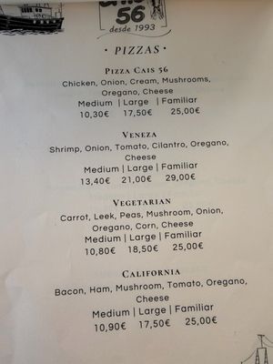 Menu photo 8 Cais 56 Setúbal, 15