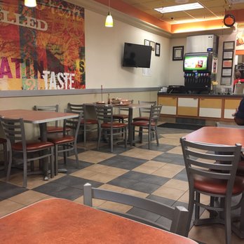 Pollo Campero - Flat screen tv while you wait for your order - Fast Food Near Me - Central Islip, New York
