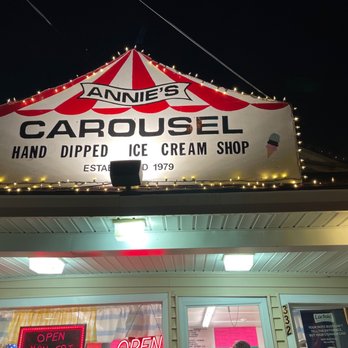 Annie's Carousel - the front of the ice cream shop - Ice Cream & Frozen Yogurt Near Me - Ocean City, New Jersey Annie's Carousel - the front of the ice cream shop - Ice Cream & Frozen Yogurt Near Me - Ocean City, New Jersey
