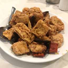 Spicy Fried Tofu