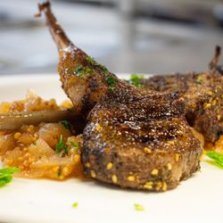The VU Lounge - Lamb Lollipops to make your mouth water!