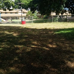 Kamila Dog Park - Trash can for pet waste
