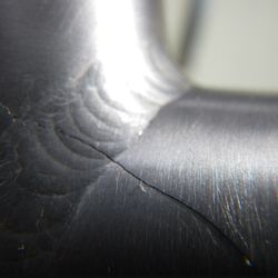 J Bikes - The bike has multiple cracks and looks reseal after broken at few spots specially at edges of the frame . Also few broken lines on the wheel