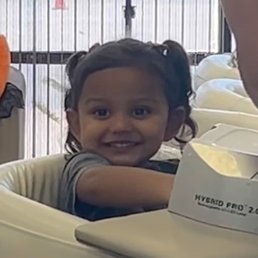 First time at salon First time at salon