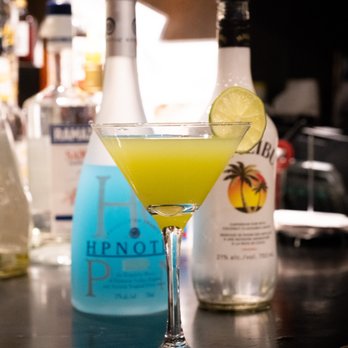 Chicago Pub & Billiards - a cocktail in a martini glass - Sports Bars Near Me - Kitchener, Ontario