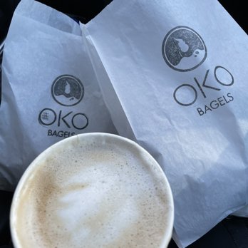 OKO Bagels - Latte - Bagels Near Me - Hamilton, Ontario OKO Bagels - Latte - Bagels Near Me - Hamilton, Ontario