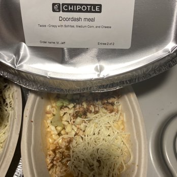 Chipotle Mexican Grill - Bowl of toppings and no taco from triple taco - Mexican Near Me - West Bloomfield, Michigan