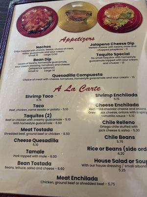 Menu photo 4 Maria's Mexican Restaurant Glendora, CA