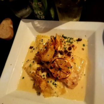 Moonshine Philly - Chicken piccatta ravioli (2 people with us order this every time) - Gastropubs Near Me - Philadelphia, Pennsylvania Moonshine Philly - Chicken piccatta ravioli (2 people with us order this every time) - Gastropubs Near Me - Philadelphia, Pennsylvania