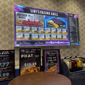 Siri's Casino - Food menu - Casinos Near Me - Reno, Nevada Siri's Casino - Food menu - Casinos Near Me - Reno, Nevada