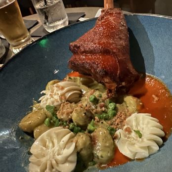 Traveler's Table - Lamb shank gnocchi - Cocktail Bars Near Me - Houston, Texas
