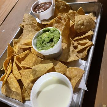 West 22 Tacos - Trio with chips - Tacos Near Me - Murfreesboro, Tennessee West 22 Tacos - Trio with chips - Tacos Near Me - Murfreesboro, Tennessee