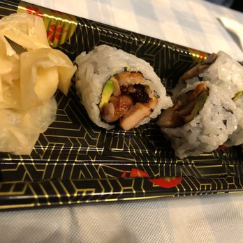 Sarku Japan - a plate of sushi and chips - Sushi Bars Near Me - Lodi, New Jersey