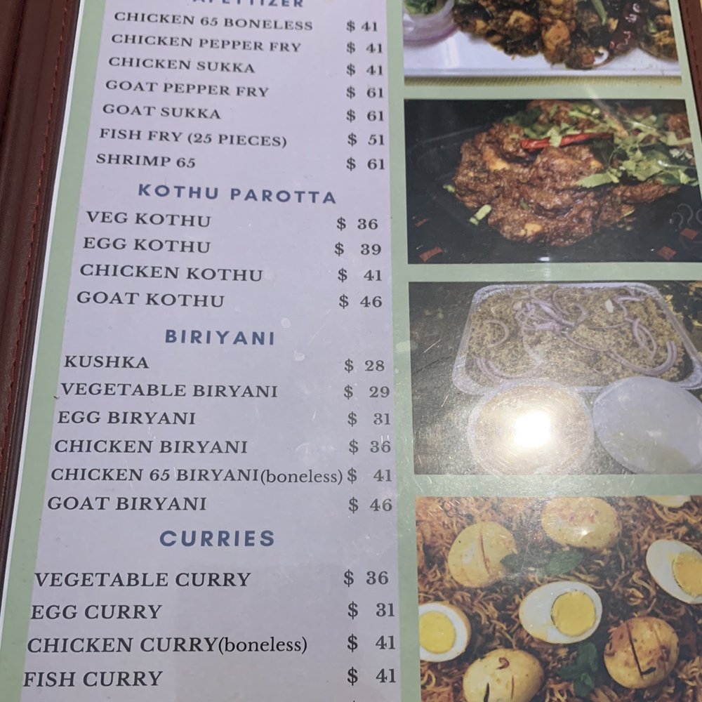 Amma's Kitchen - Menu - Indian Near Me - Edison, New Jersey