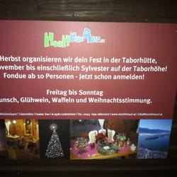 Hochhinauf - Firmenschild