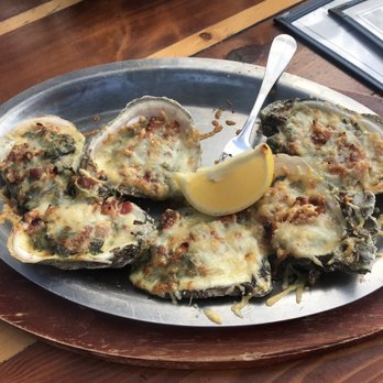 Caps On The Water - Oysters Rockefeller - Seafood Near Me - St Augustine, Florida Caps On The Water - Oysters Rockefeller - Seafood Near Me - St Augustine, Florida