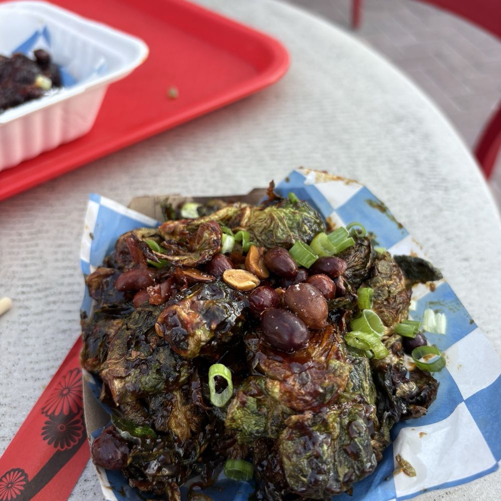 Crispy brussels Crispy brussels
