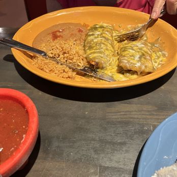 Chretin's Restaurant & Cantina - Tamale platter enchilada style. - Mexican Near Me - Yuma, Arizona